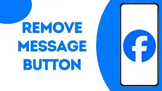 How to Remove Message Button on Facebook ?