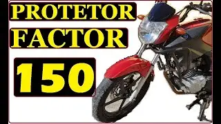 PROTETOR DE CARENAGEM FACTOR 150, INSTALAÇÃO RÁPIDA E FÁCIL!