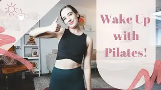 15 Minute Wake Up with Pilates! | Mat Workout and Stretch, No Equipment Needed | Today with Taryn