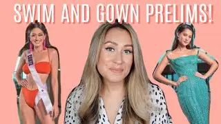 Miss Universe Philippines 2021 Preliminary Swimsuit and Gown (I love these ladies!)