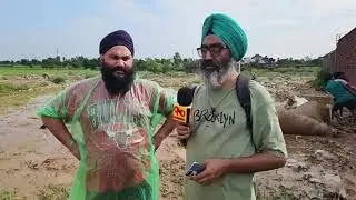 Ground Reporting rohi mode gadigarh Jammu after flash flood situation 