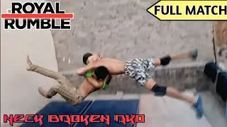 John Cena vs Randy Orton Royal Rumble Full Match | Backyard Wrestling | WWE India 🇮🇳 