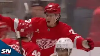 Red Wings' Johansson Rounds Samsonov For Sweet Second NHL Goal