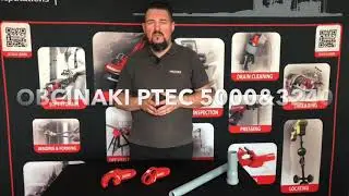 RIDGID - Obcinaki PTEC, cięcie tworzywa, rury PCV, centralny odkurzacz. Cutting pipes.