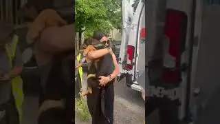 DOPO TANTA ATTESA GUARDATE CHE EMOZIONE QUANDO ARRIVANO I LORO CANI ADOTTATI!!