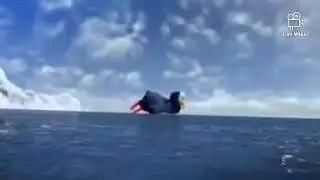 Jungle Beat Penguin Laughing and Screaming (Season 3) #8 (Reversed)