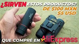 PRUEBA de BINOCULARES y TELESCOPIO para celular m&oacute;vil de #aliexpress  #aliexpresshaul #android