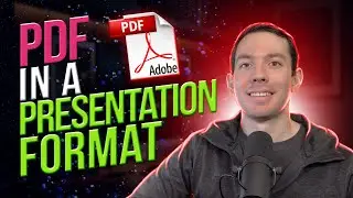 Как использовать PDF-файл в формате презентации (Adobe Reader)