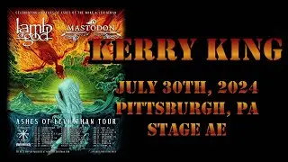 Kerry King July 30th, 2024 - Pittsburgh, PA - Stage AE (BEST AUDIO) (FULL SHOW)
