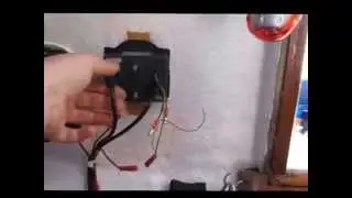 Fitting a new depth sounder