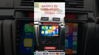 Extnix Mazda 3 BK Series Infotainment System Wireless Apple CarPlay Bose Compatible #mazda3 #mazda