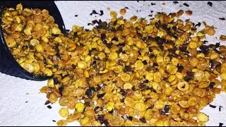 Spicy FRIED Split Peas |Fried Dhal