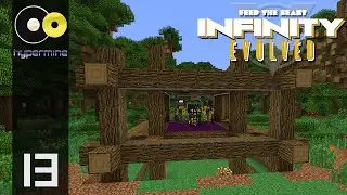 Minecraft Hypermine FTB: Infinity Evolved | Ферма проклятых земляных мобов | E13