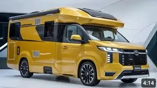 2025 Toyota Futuristic RV &ndash; Ultra Luxury Smart Camper Van Revealed!🔥