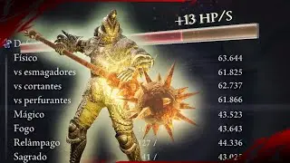 Elden Ring - A Build do Cavaleiro Imortal [Tank + HP Regen]