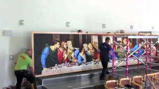 Leonardo da Vinci, The Last Supper | &Ouml;nsta Gryta church 🇸🇪