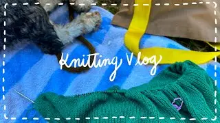Knitting Vlog - Finishing the Cloud Sweater and Sunny Tee