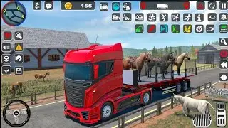 Wild Bear Rescue Mission 🐻🚛 | Farm Animal Transporter Truck Simulator 2025 | Offroad Cargo Driving