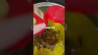 Making Clove Oil!#shorts #trending #viral #naturalhair #cloveoil
