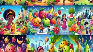 The Magical Fruit World Adventure | Brave Kids vs Dragon Fruit | Animated Story for Kids | RasRasi