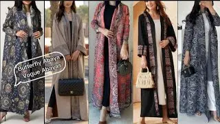 Front Open Abaya design 2024 | New Turkish abaya design | modern abaya Design | dubai abaya designs