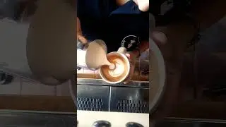 #doubleheart #latte #fyp #cappuccino