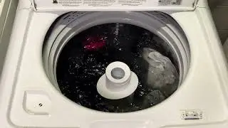GE Top Load Washer GTW335: Deep Clean Cycle with Deep Rinse off; Precise Fill; Full Load