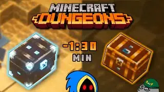 VERY QUICK LEGENDARY ITEMS FARM! TWO ULTRA RARE CHESTS IN UNDER TWO MINUTES - Minecraft Dungeons