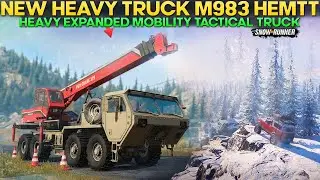 New Truck M983 HEMTT in SnowRunner Heavy Expanded Mobility Tactical Truck You Should Try
