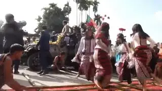 BJP ADC Govt Sulainai Kokborok Song Mass Rally Manu Bazar Dhalai District