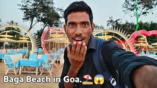Baga Beach in Goa 😱 Bihari Babu Vlog 👳#vlog ❤️⛱️