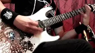 Trivium - Pull Harder on The Strings of Your Martyr. Guitar Cover. (With Solo) HD