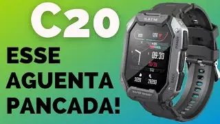 LEMFO C20 - O SMARTWATCH MAIS PARRUDO E RESISTENTE QUE J&Aacute; TESTEI! - 5 ATM, 24 MODOS DE ESPORTES.
