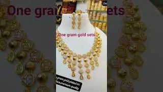 one gram gold #covering #trending# sets #forming #reels❤️&zwj;🩹 #entertainment