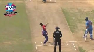 SANDIP LAMICHHANE TAKES 5 WICKET //ICC  WorldT20  Qualifier Asia B match against Malaysia.