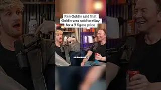 Ken Goldin said the Goldin was sold to eBay for a 9 figure price!