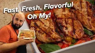 My Personal Favorite Halal Tomato Basil Chicken Recipe