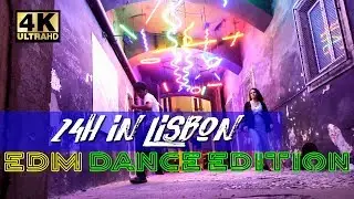 24 UNIQUE HOURS In Lisbon | EDM DANCE Travel Layover!