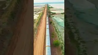 Sambhar Lake Aerial View