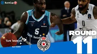 Clemmons inspires, Turk Telekom stops Partizan! | Round 11, Highlights | 7DAYS EuroCup