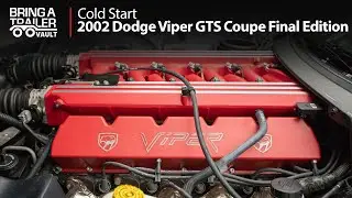 2002 Dodge Viper GTS Coupe Final Edition Cold Start | Bring a Trailer