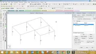 STAAD model generation