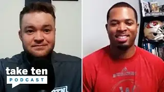 Marcus Cromartie Stays Engaged | Take Ten Podcast chats with the Former Wisconsin and NFL DB