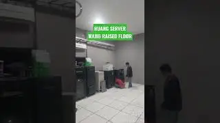 Ruang Server Wajib Pakai Raised Floor #raisedfloor #accessfloor #dataserver #supplierraisesfloor