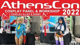 AthensCon 2022 - Cosplay Panels / Alley & Event (4K / 60fps / Athens / Greece / 26-27.11.2022)