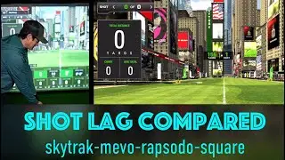 How fast do shots register on golf launch monitors? SkyTrak, Mevo Gen2, Rapsodo MLM2Pro, Square