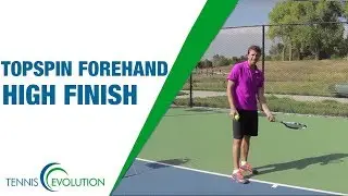 How To Improve Topspin Forehand | TENNIS FOREHAND