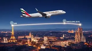 Dubai to Barcelona on an A320… Is This Even Possible? ✈️