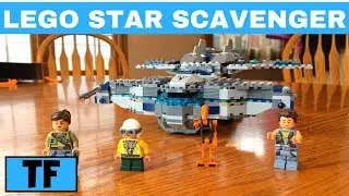 Lego Star Wars LEGO 75147 Star Scavenger - Timelapse Build & Review