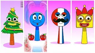 🤯SPRUNKI SINGS 4 SPRUNKI COMPETE WHO WILL WIN SUBSCRIBE 